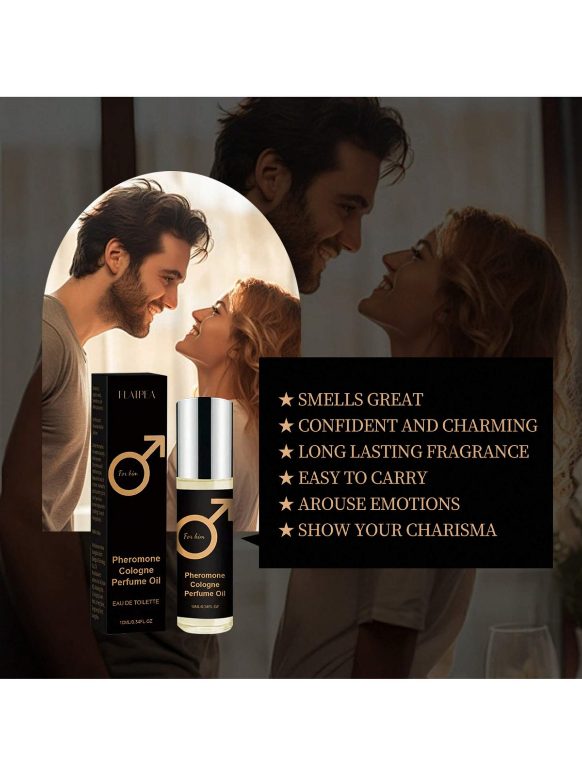 Men’s Pheromone Cologne Roll-On