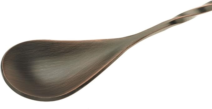 Barfly Bar Spoon, Teardrop End 19 5/8" (50 cm), Antique Copper