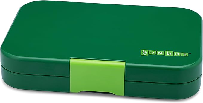 Yumbox TAPAS 5 compartment Larger Size Leakproof Bento Lunch Box (Palm Green Jungle)