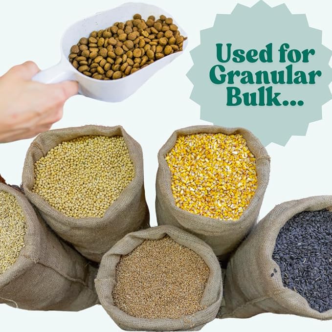 1 mL (1 CC) Long Handle Scoop for Measuring Coffee, Pet Food, Grains, Protein, Spices and Other Dry Goods (Pack of 10)