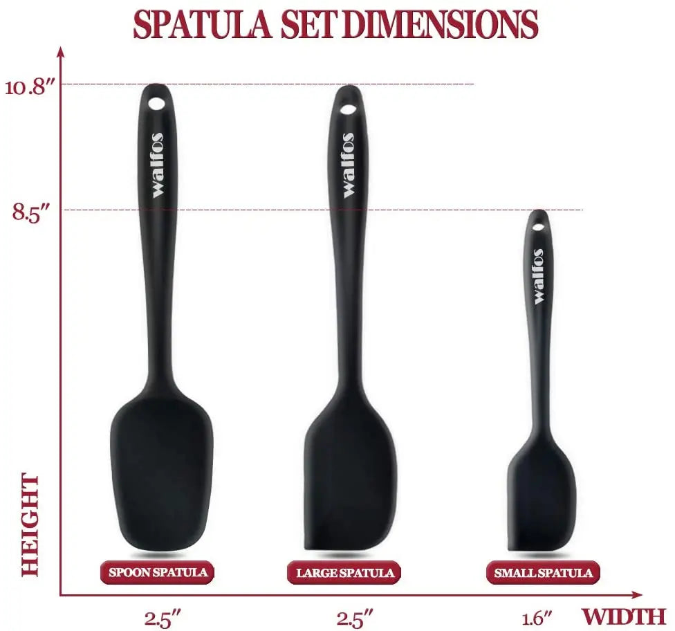 Heat-Resistant Baking Spatula Set