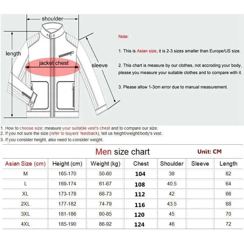 Men’s Windproof Down Cotton Vest