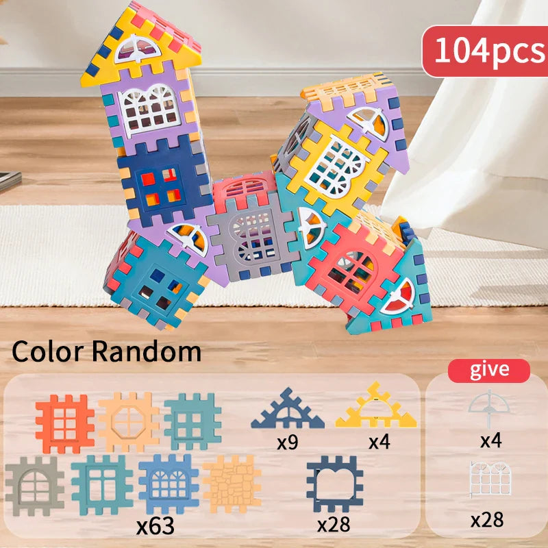 Large-Scale House Building Blocks