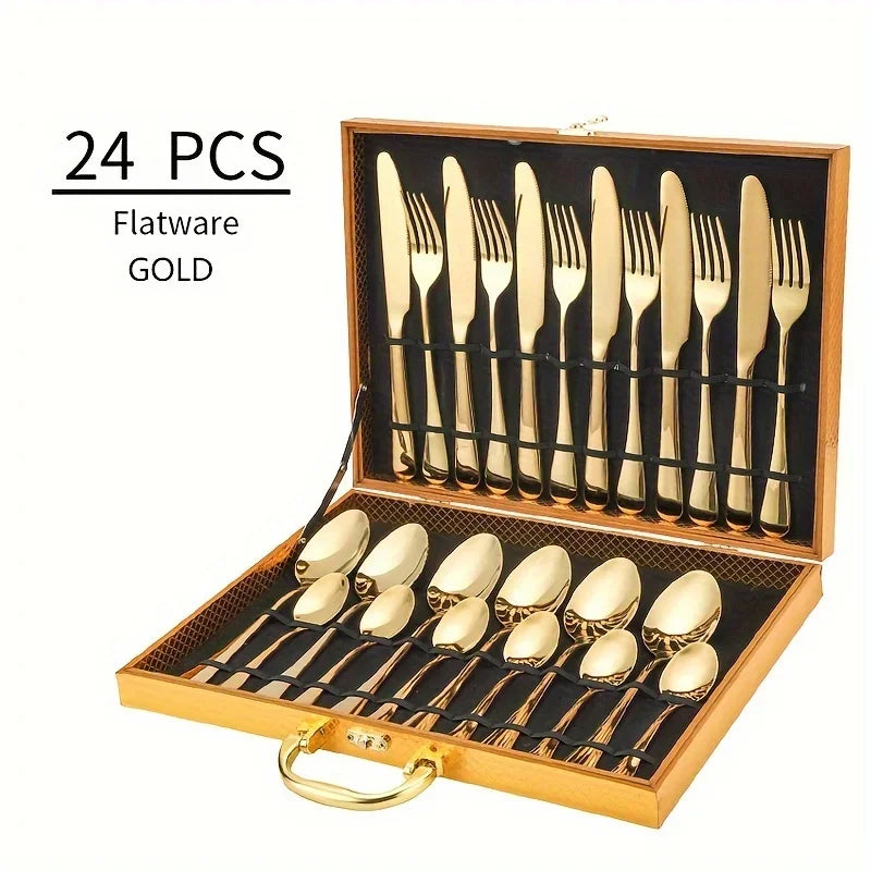 Elegant Stainless Steel Cutlery Set