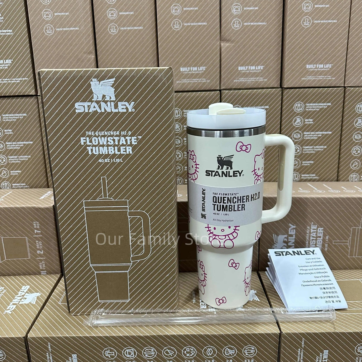 Stanley Quencher H2.0 Tumbler - Cat White