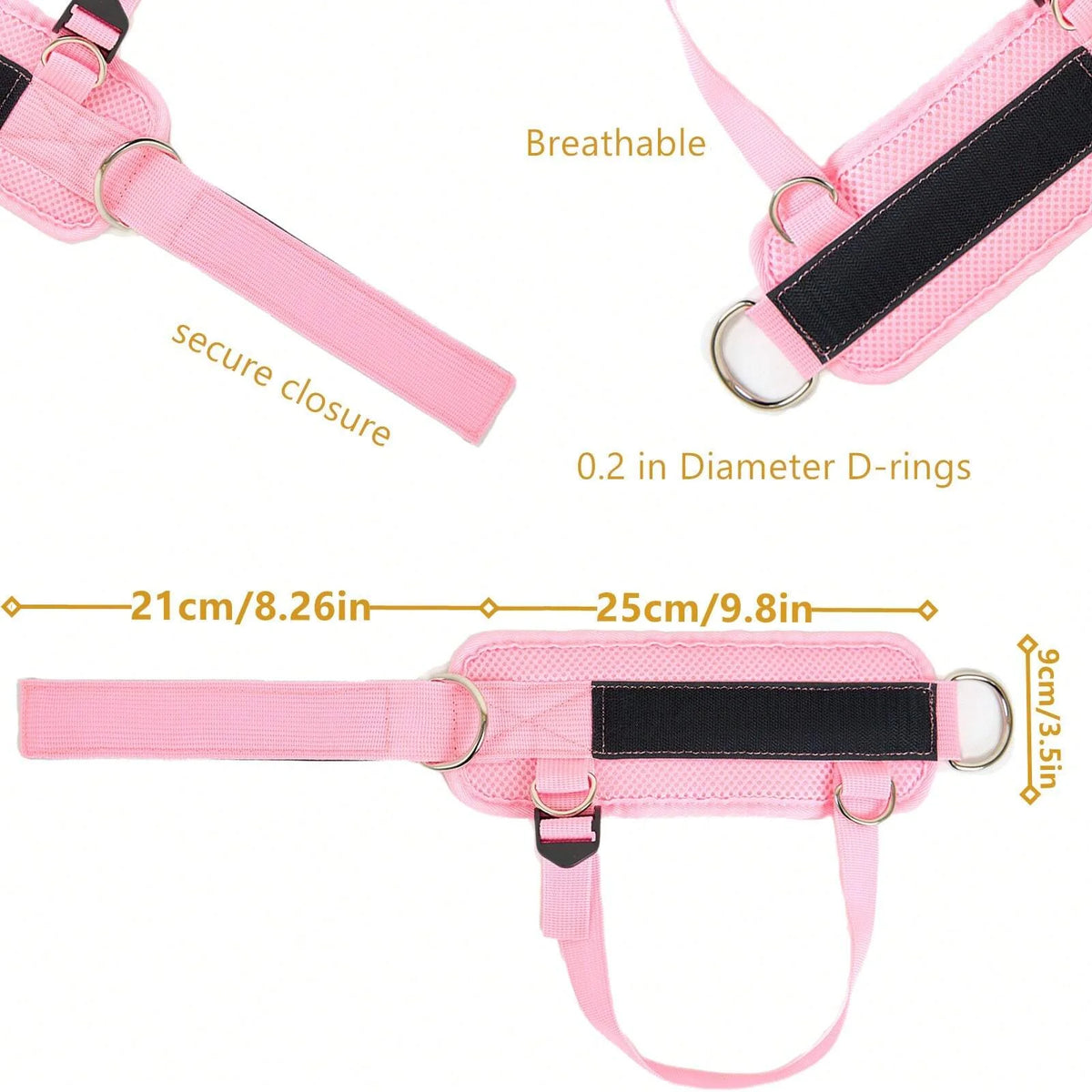 Adjustable Padded Ankle Straps