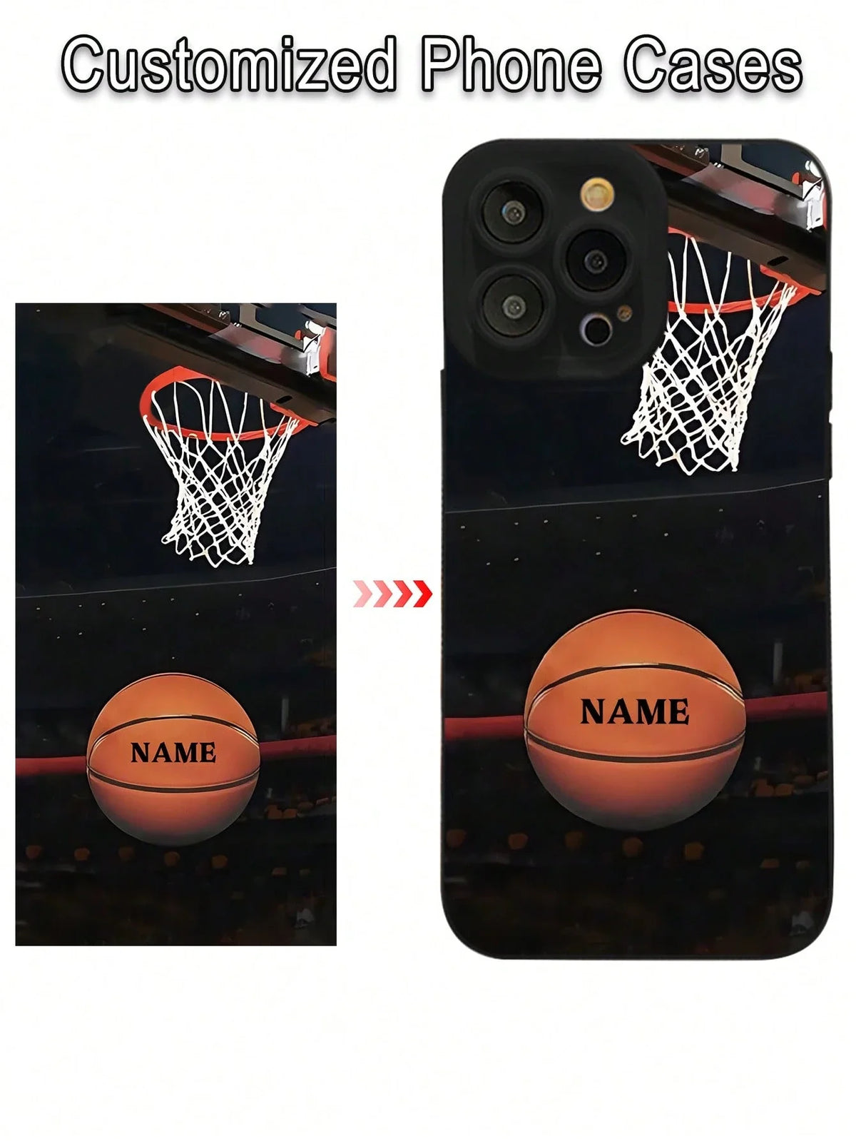 Custom Basketball Signature Phone Case