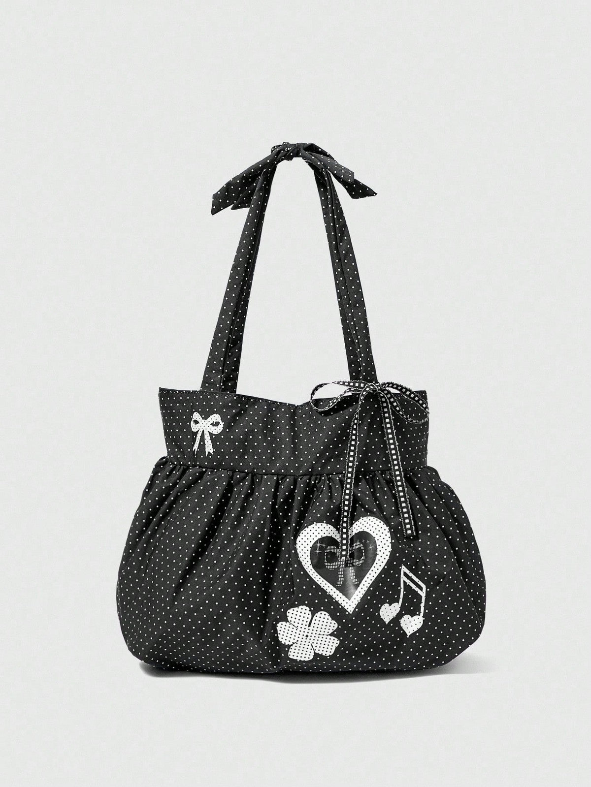 ROMWE Anime Vintage Crossbody Tote