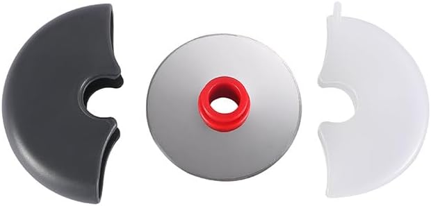 Pizza Cutter Wheel with Protective Blade Cover, 4Pcs Ergonomic Pizza Slicer, Classic Pizza Wheel for Cutting Through Crusts, Pies and More, Dishwasher Safe, Stainless Steel Pizza Cutter