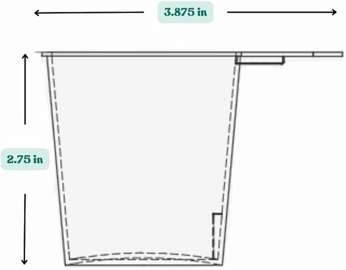 3/4 Cup (6 Oz. | 175 mL) Short Handle Scoop for Measuring Coffee, Pet Food, Grains, Protein, Spices and Other Dry Goods (Pack of 1)