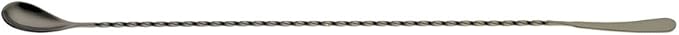 Barfly Bar Spoon, Standard 17 1/8" (43.5 Cm), Gun Metal Black