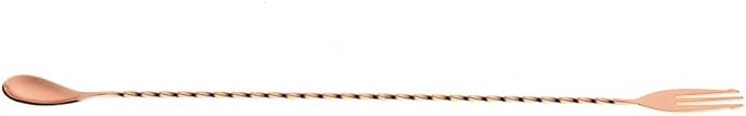 Barfly Fork Bar Spoon, End 15 3/4" (40 cm), Copper