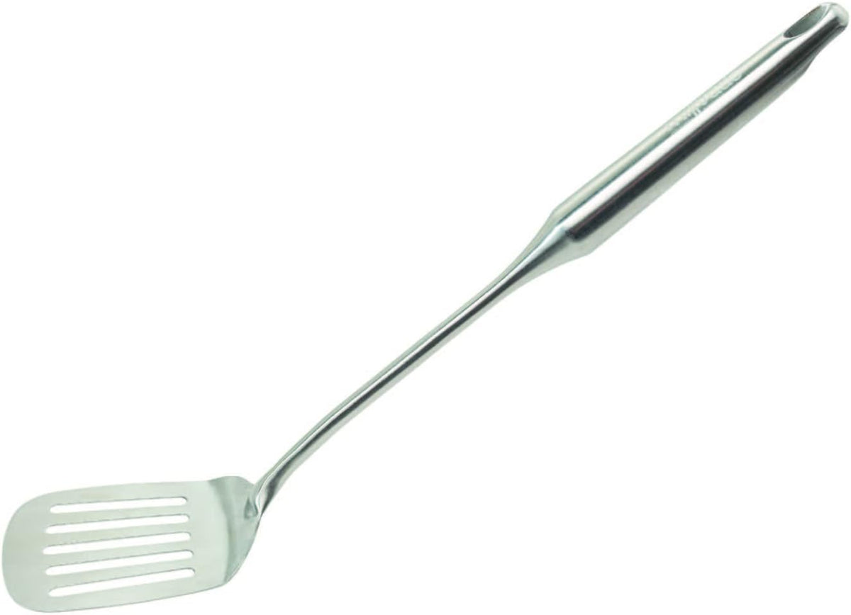 Stainless Steel Cooking Spatula,15 Inch Metal Turner, Kitchen Slotted Flipper For Grills, Camping BBQ’s, Frying Pancakes, Burgers, Large Cookware For the Professional Chef