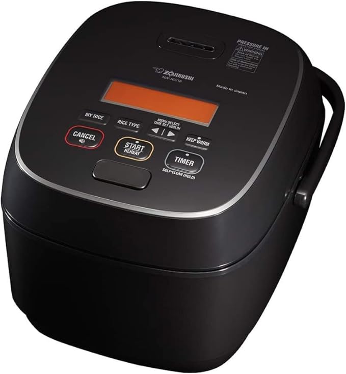 Zojirushi NW-JEC18BA Pressure Induction Heating Rice Cooker (10-Cup)