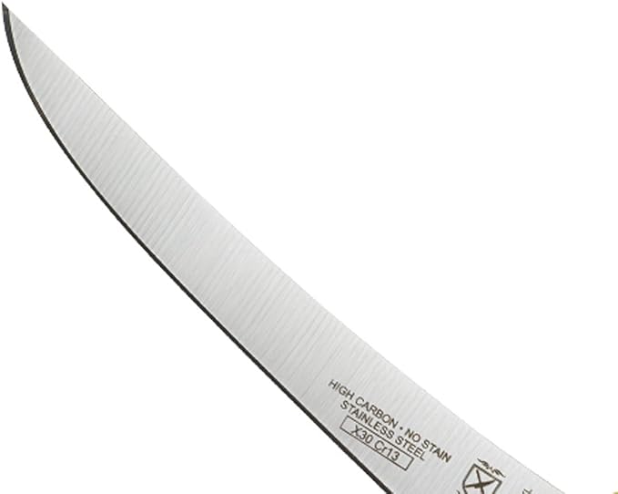 Mercer Culinary Millennia Colors Boning Knife, 6-Inch Curved, Yellow