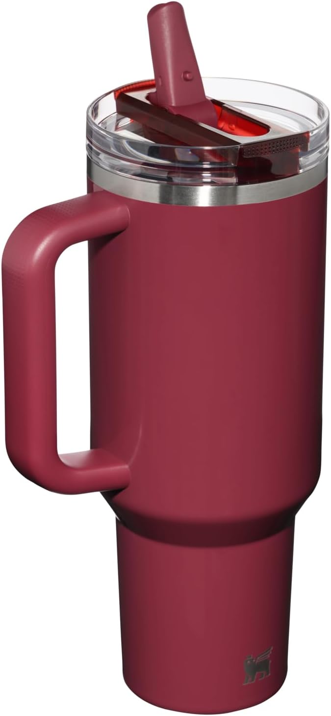 STANLEY Quencher ProTour Flip Straw Tumbler with Leakproof Lid | Built-In Straw & Handle | Cupholder Compatible for Travel | Insulated Stainless Steel Cup | BPA-Free