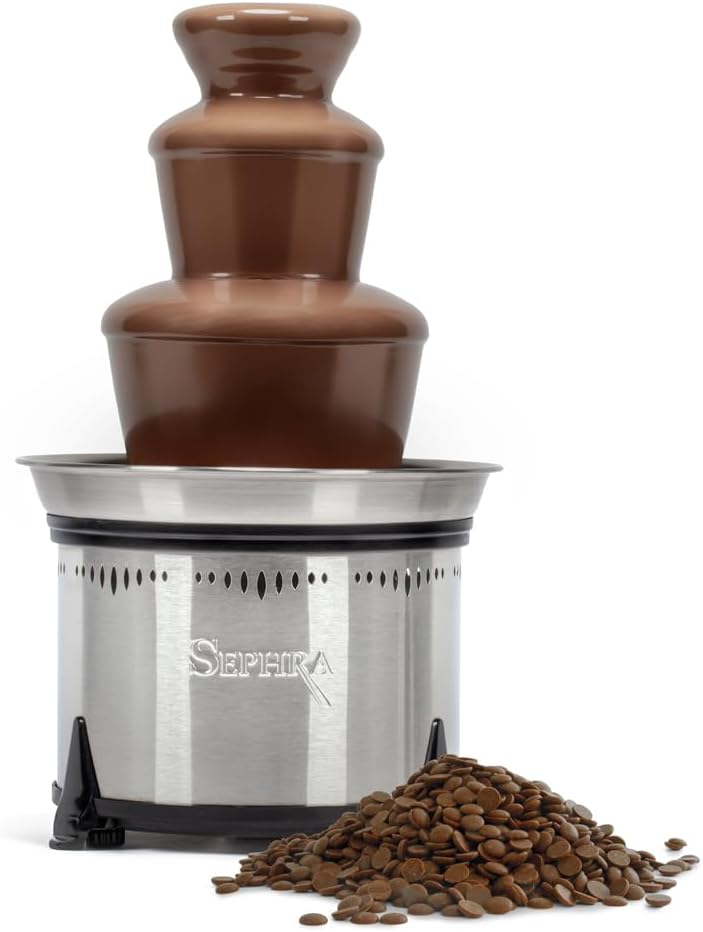 Sephra Fountain-ready Belgian Milk Chocolate 20lb Case - Ideal for Melting