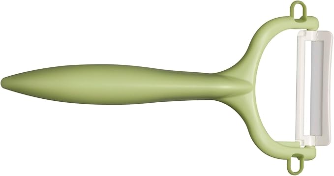 Kyocera Ceramic Horizontal Y Peeler, Green