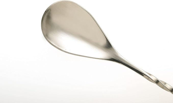 Barfly Santa Bar Spoon,Stainless Steel,Santa End 12" (30 cm)
