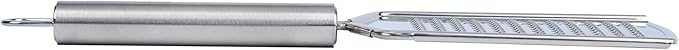 Restaurantware-German Standard Fine Handheld Graters, 24 Flat Cheese Graters - Dishwashable, Durable, Stainless Steel Food Grater With Handle, Suitable For Chocolate, Nutmeg, Garlic, Lemon