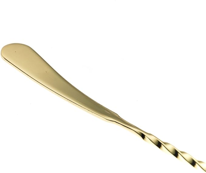 Barfly Standard Bar Spoon, Japanese Style 13 3/16" (33.5 cm), Gold