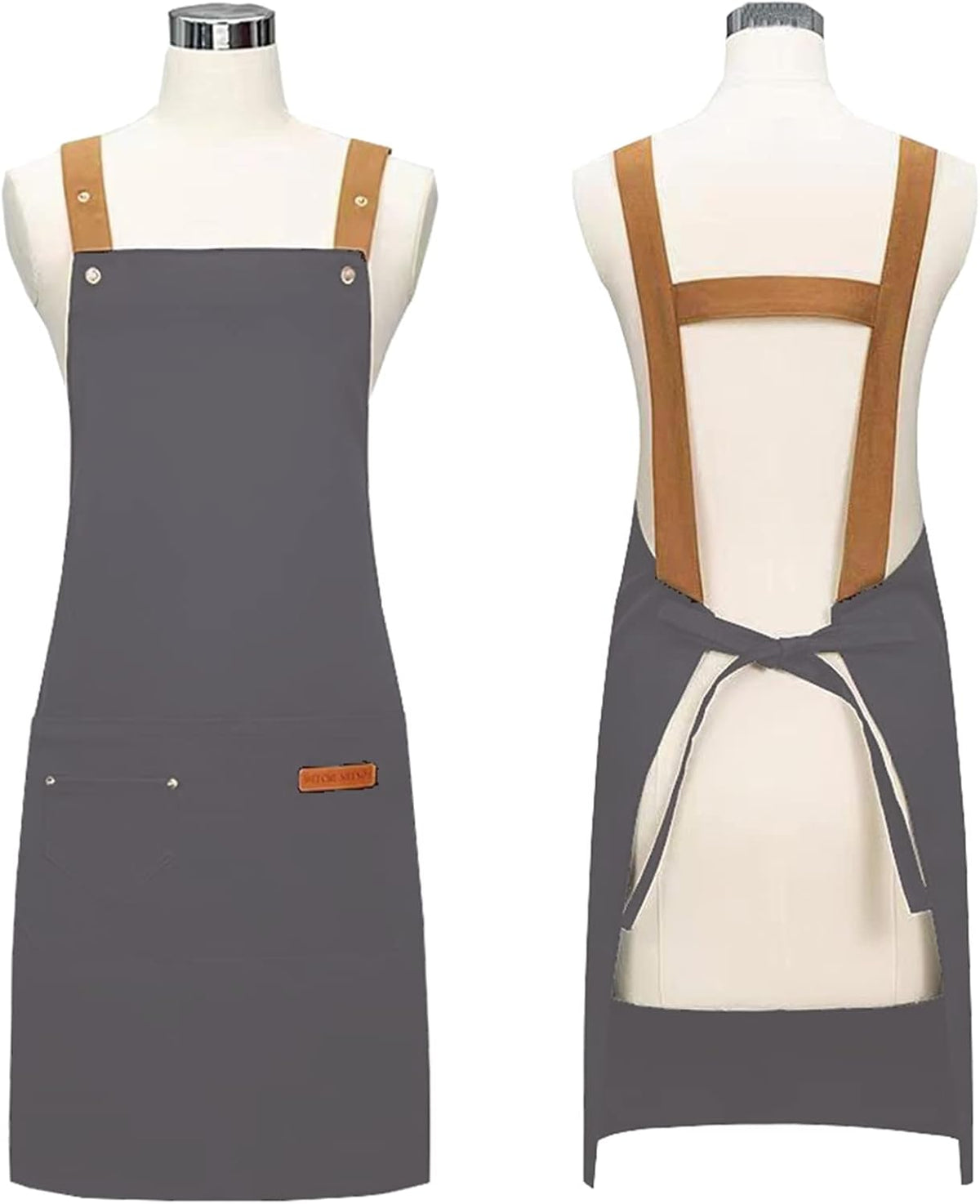 Personalized Custom Aprons Custom Adjustable Kitchen Cooking Aprons Hair Stylist Cafe Work Aprons For Men And Women