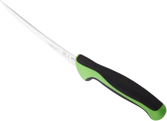 Mercer Culinary Millennia Colors 6-Inch Curved Boning Knife, Green