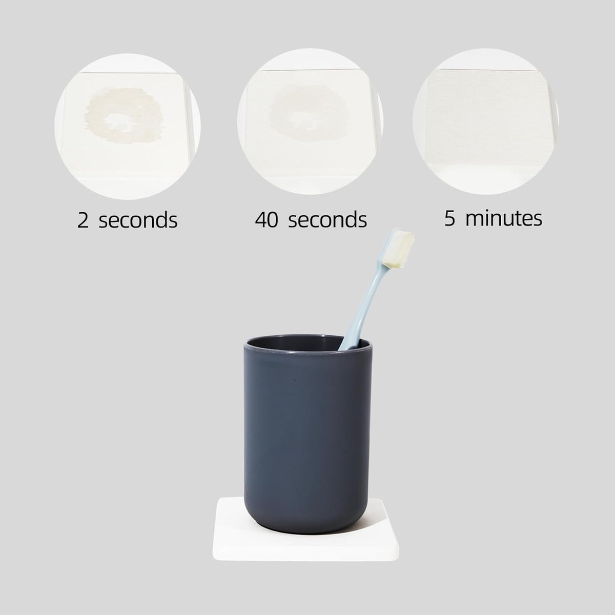 6 Pieces Water Absorbent Diatomite Coasters, Diatomaceous Earth Kitchen Soap Dish Bathroom Trays Water Absorbing Stone Tray for Sink Used for Hand Soaps Drinks Bottles