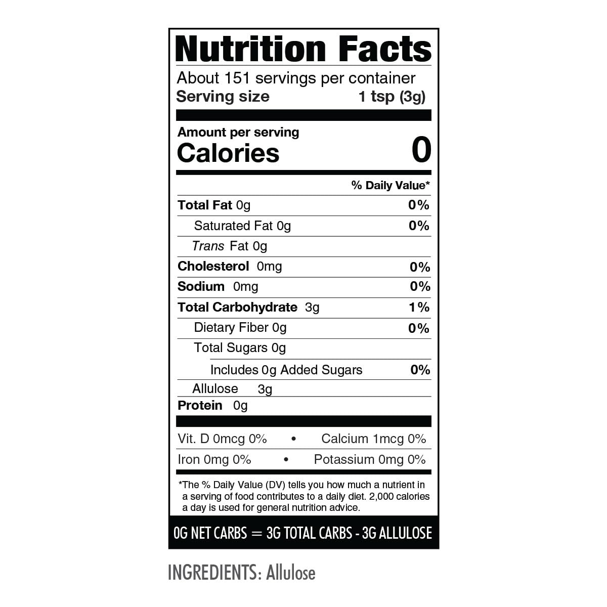 Wholesome Yum Powdered Allulose Sweetener - Natural Powdered Sugar Substitute - Keto, Non GMO, Zero Carb, 0 Calorie, Sugar Free, No Aftertaste Tummy Friendly - Confectioners Sugar Replacement (1 lb)