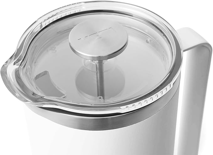 YETI Rambler 64 oz. French Press Coffee Maker, White