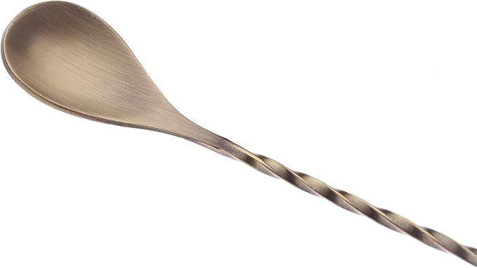 Barfly Standard Bar Spoon, Japanese Style 13 3/16" (33.5 cm), Antique Gold