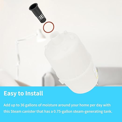 80 Steam Canister Replacement Compatible with Steam Humidifier Canister Model 800 and 865 Steam Canister with O-Ring for Leak-Proof Seal (Pack of 1)