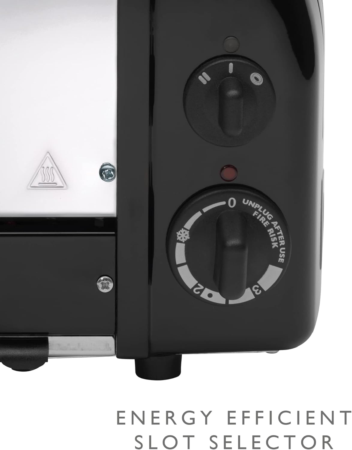 Dualit Classic 2 Slice NewGen Toaster - Stainless Steel - Hand Built in the UK - Replaceable ProHeat elements - Defrost Bread - Mechanical Timer - Matt Black Classic Toaster