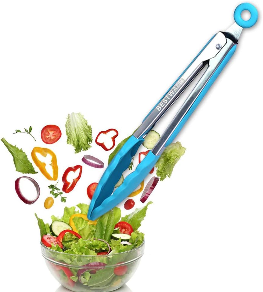 Kitchen Utensil Set - 11 Cooking Utensils - Colorful Silicone Kitchen Utensils - Nonstick Cookware with Spatula Set - Colored Best Kitchen Tools Kitchen Gadgets(Multi)