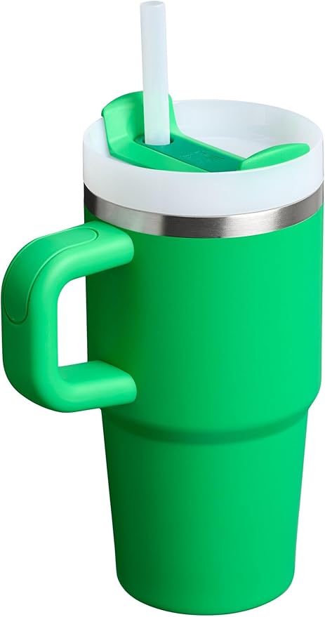 STANLEY Quencher H2.0 Tumbler with Handle and Straw 20 oz | Flowstate 3-Position Lid | Cup Holder Compatible for Travel | Insulated Stainless Steel Cup | BPA-Free | Meadow