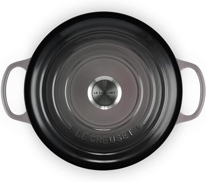 Le Creuset Enameled Cast Iron Signature Round Dutch Oven, 9 qt., Oyster