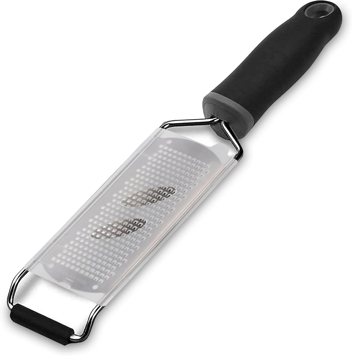 Stainless Steel Ultra Fine Cheese Grater Great for Hard Cheeses, Chocolate, Nutmeg, and Lemon Zest - EJKJ Kitchenware