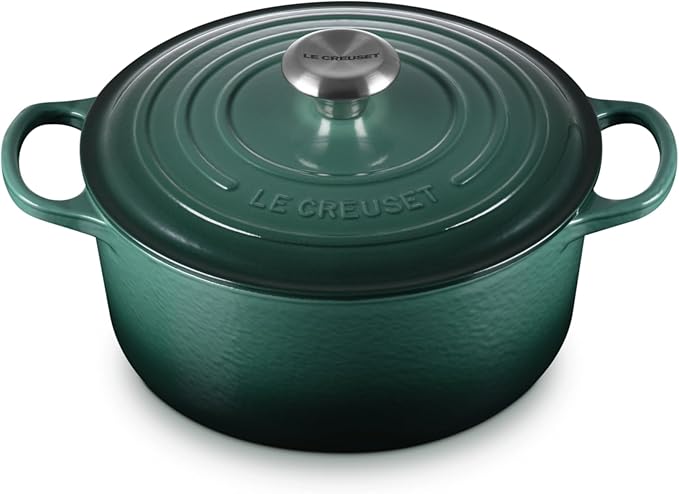 Le Creuset Enameled Cast Iron Signature Round Dutch Oven, 4.5 qt., Artichaut