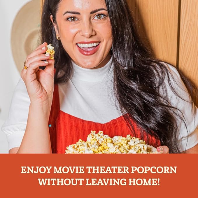 Franklin’s Gourmet Popcorn 28oz Tub Classic Popcorn Kernels for Popping - Made in USA, Non-GMO & All-Natural - Old Fashioned Unpopped Popcorn Kernels for Popcorn Machine