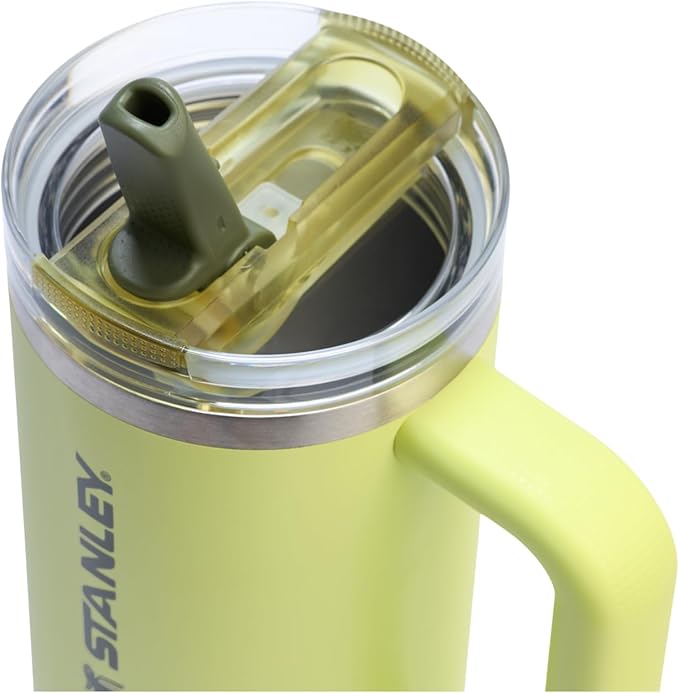 STANLEY Quencher ProTour Flip Straw Tumbler with Leakproof Lid | Built-In Straw & Handle | Cupholder Compatible for Travel | Insulated Stainless Steel Cup | BPA-Free