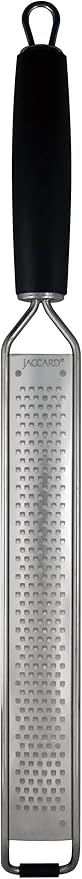 Jaccard Fine Grater, Rasp-Style Stainless-Steel Hand Grater with MicroEdge Technology, 1.5 x 1 x 16 inches