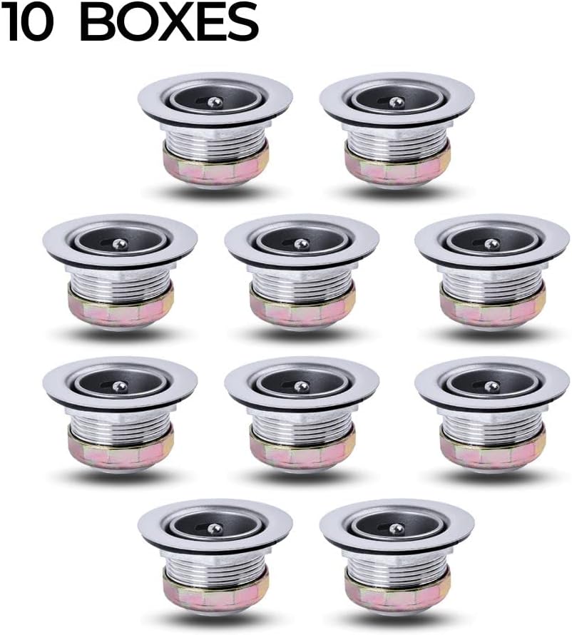 Junior Duo Bar/Pre Sink Stainless Steel Strainer Assembly W/Basket Strainer 10PK