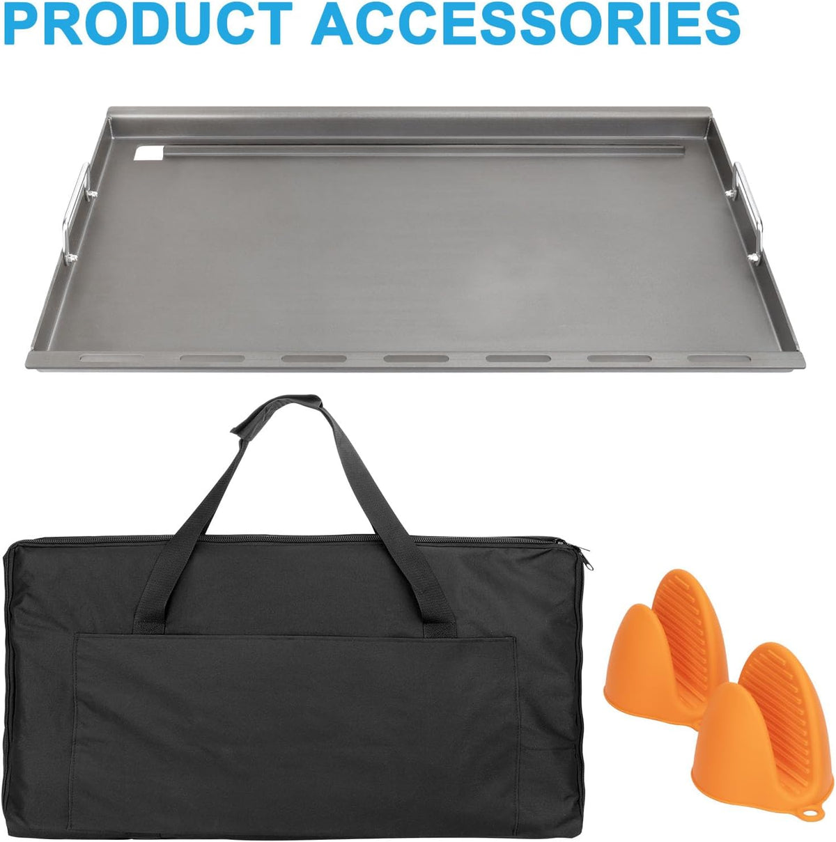 Full Size Griddle Insert for Weber Genesis II 400 Genesis II LX 400 Series Gas Grills, Flat Top Griddle Plate for Weber Genesis II E-410/E-415/E-425/E-435, Genesis II LX 440, Replace for 6789