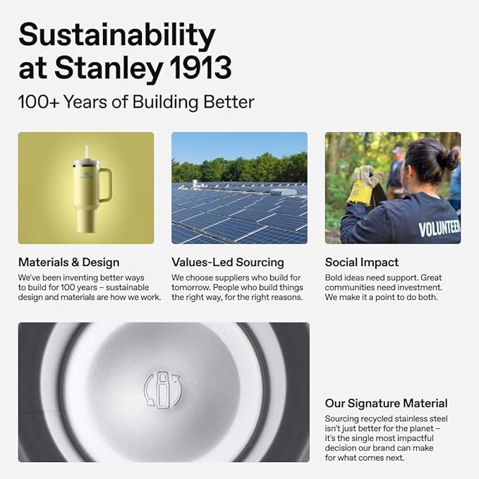 STANLEY Quencher H2.0 Tumbler with Handle and Straw 20 oz | Flowstate 3-Position Lid | Cup Holder Compatible for Travel | Insulated Stainless Steel Cup | BPA-Free | Blue Sky