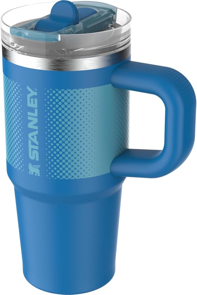 STANLEY Quencher ProTour Flip Straw Tumbler with Leakproof Lid | Built-In Straw & Handle | Cupholder Compatible for Travel | Insulated Stainless Steel Cup | BPA-Free