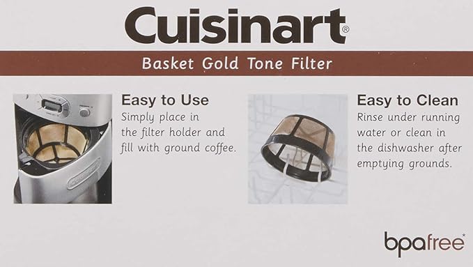 Cuisinart GTF-B Gold Tone Coffee Filter, Basket