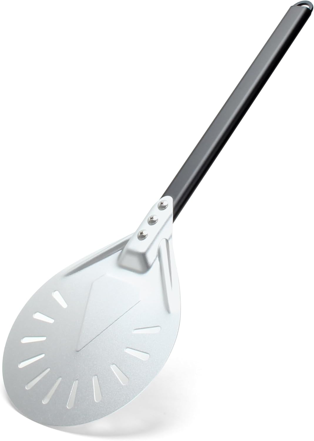 Pizza Turning Peel, 8-inch Metal Pizza Turner, Aluminum Turning Peel