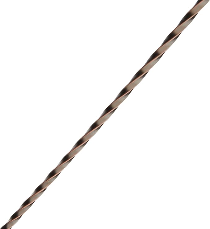 Barfly Bar Spoon, Double End Stirrer 17 1/8" (43.5 cm), Antique Copper