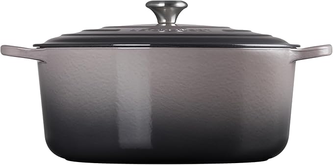 Le Creuset Enameled Cast Iron Signature Round Dutch Oven, 13.25 qt., Oyster
