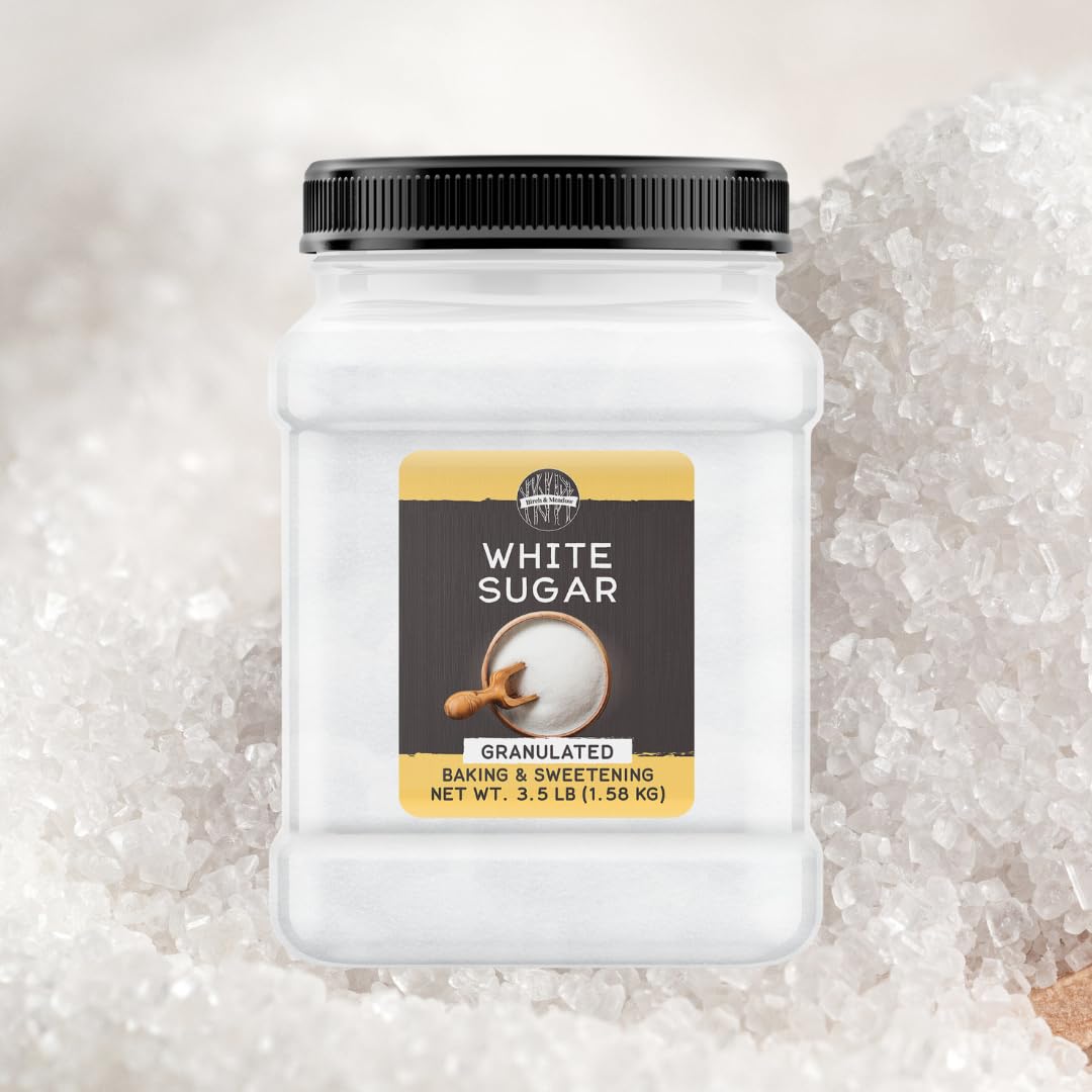 Birch & Meadow Granulated White Sugar, Cooking & Baking, Cookies & Cakes (56 Ounce)